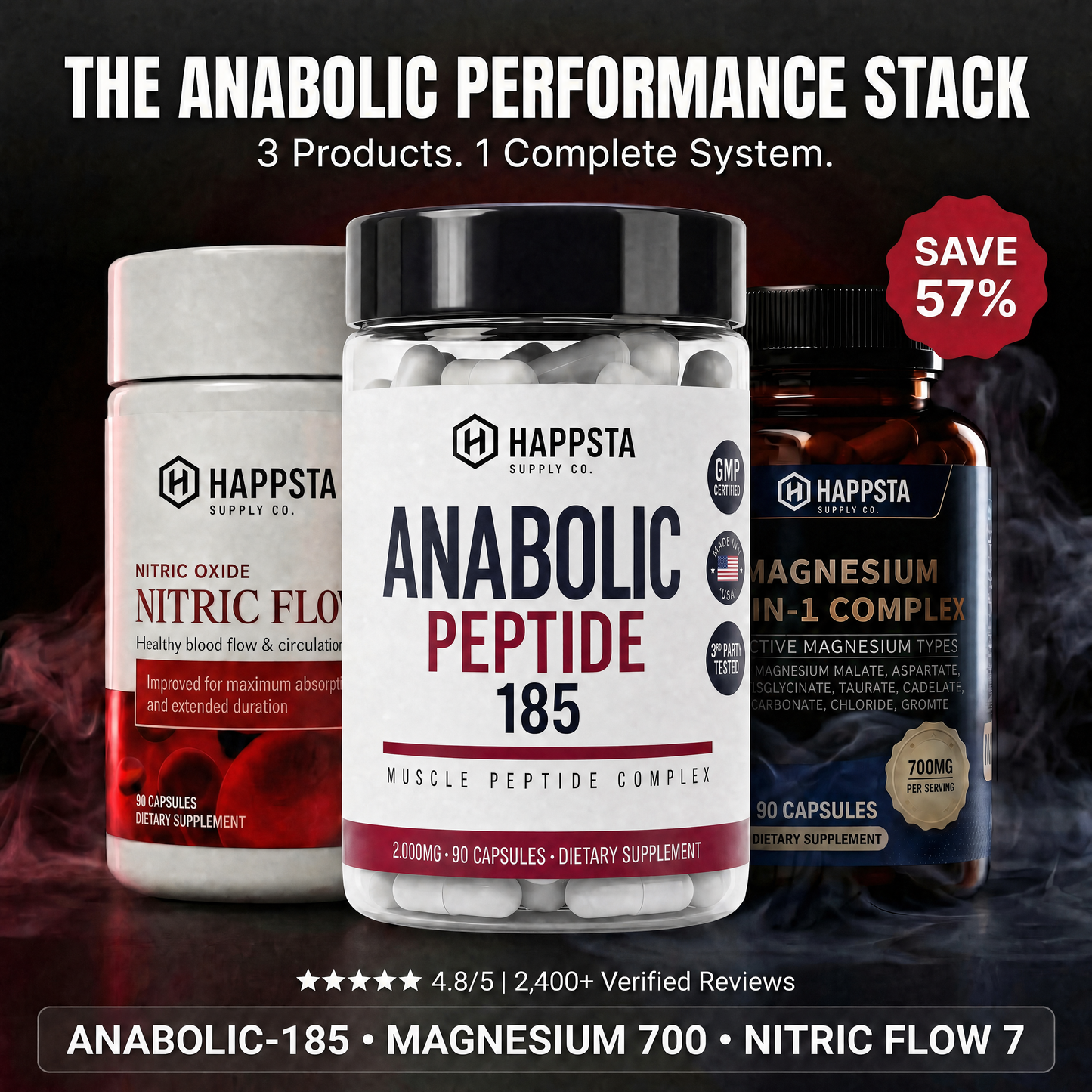 HAPPSTA ™ Anabolic Performance Stack