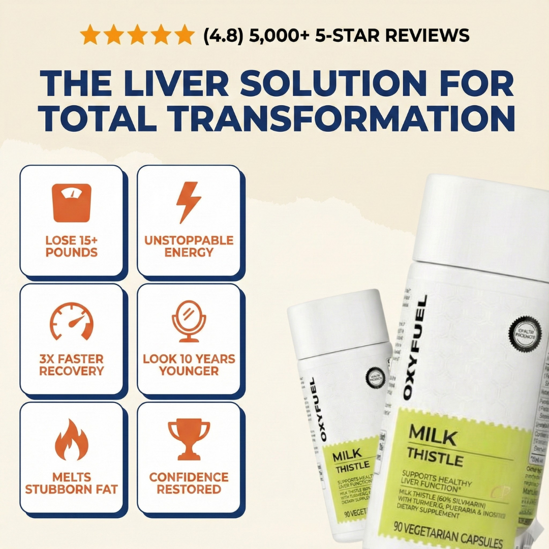 HAPPSTA™ Milk Thistle Liver Detox & Colon Cleanse