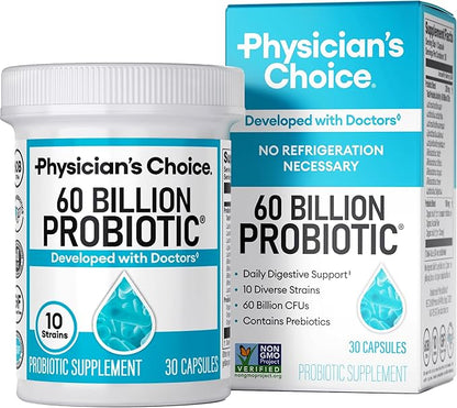 60 Billion Probiotic Digestive Support