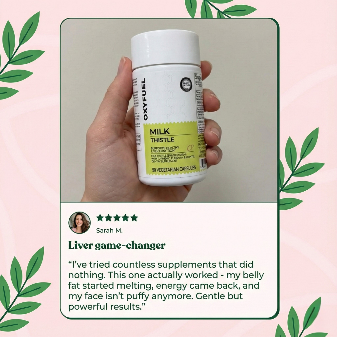 HAPPSTA™ Milk Thistle Liver Detox & Colon Cleanse