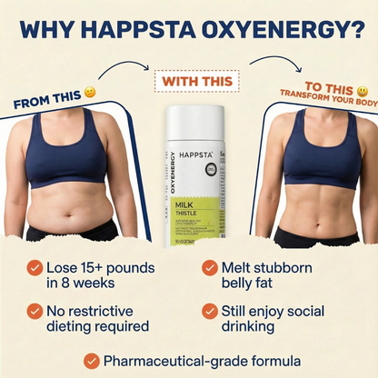 HAPPSTA™ Milk Thistle Liver Detox & Colon Cleanse