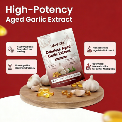 AGED GARLIC EXTRACT - 7500MG ODORLESS SOFTGELS