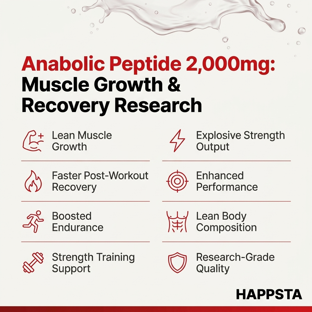ANABOLIC PEPTIDE  || LEAN MUSCLE. BUILT THE RIGHT WAY.