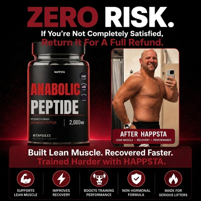 ||ANABOLIC PEPTIDE  || LEAN MUSCLE. BUILT THE RIGHT WAY.