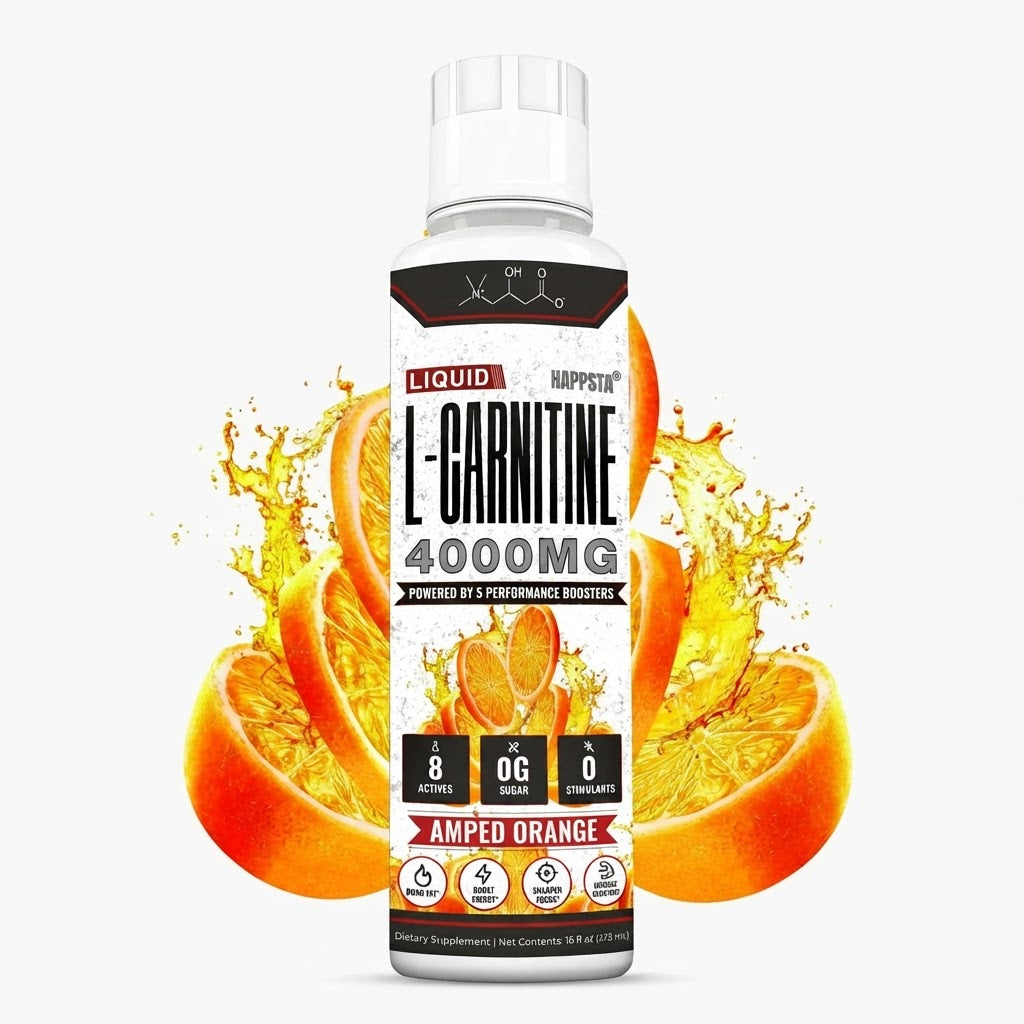 HAPPSTA 4000™ Liquid Carnitine Complex | Burn Fat 3X Faster